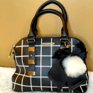 Plaid mini handbag